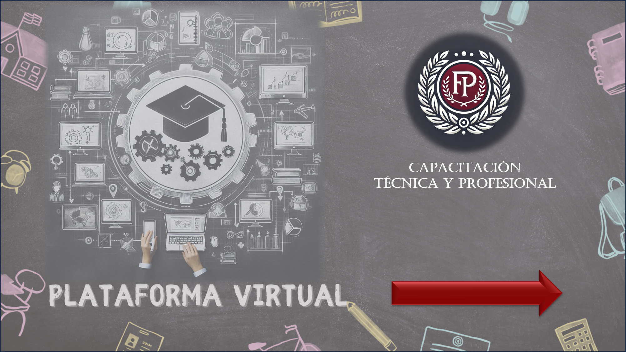 Portada de la Plataforma Virtual